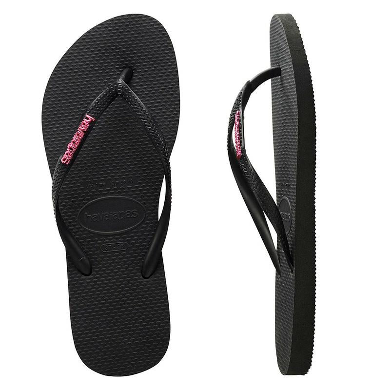 SLIM METAL LOGO BLACK/HOT BLACK/HOT PINK
