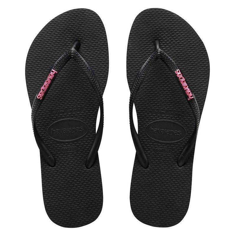 SLIM METAL LOGO BLACK/HOT BLACK/HOT PINK