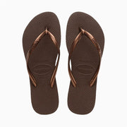 SLIM METALLIC DARK BROWN/ DARK BROWN