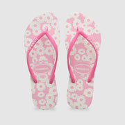 SLIM DAISY CAITII WHITE/R BLANCO/ROSA