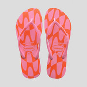 SLIM DISTORTED WAVE PINK