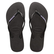 SLIM RUBBER LOGO BLACK/LI BLACK/LILAC
