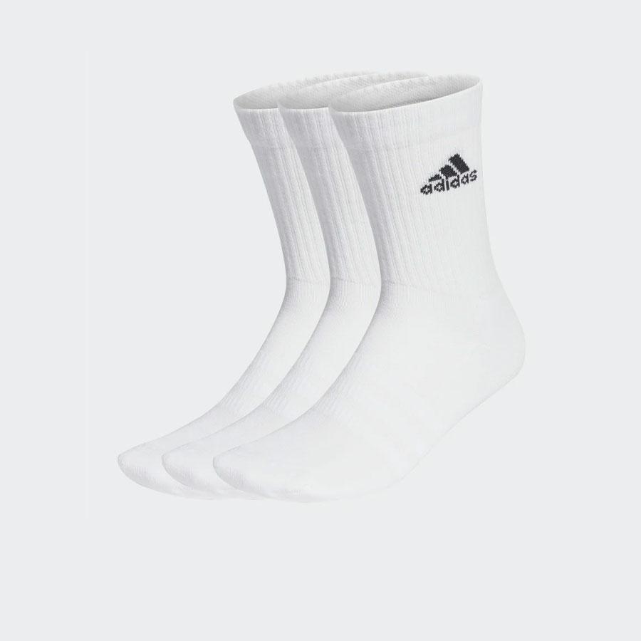 Adidas Crew Socks 3 Pack WHITE/BLACK