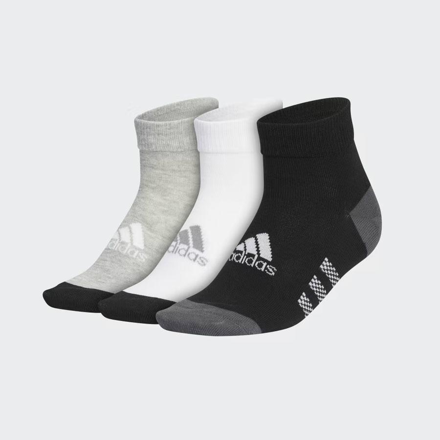 KIDS ANKLE 3P BLACK/WHITE/MGREYH
