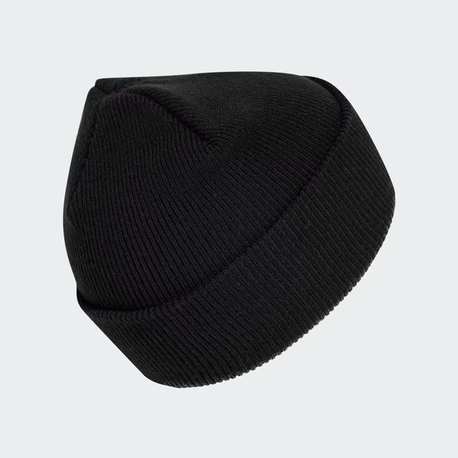 LOGO BEANIE CUF BLACK/WHITE