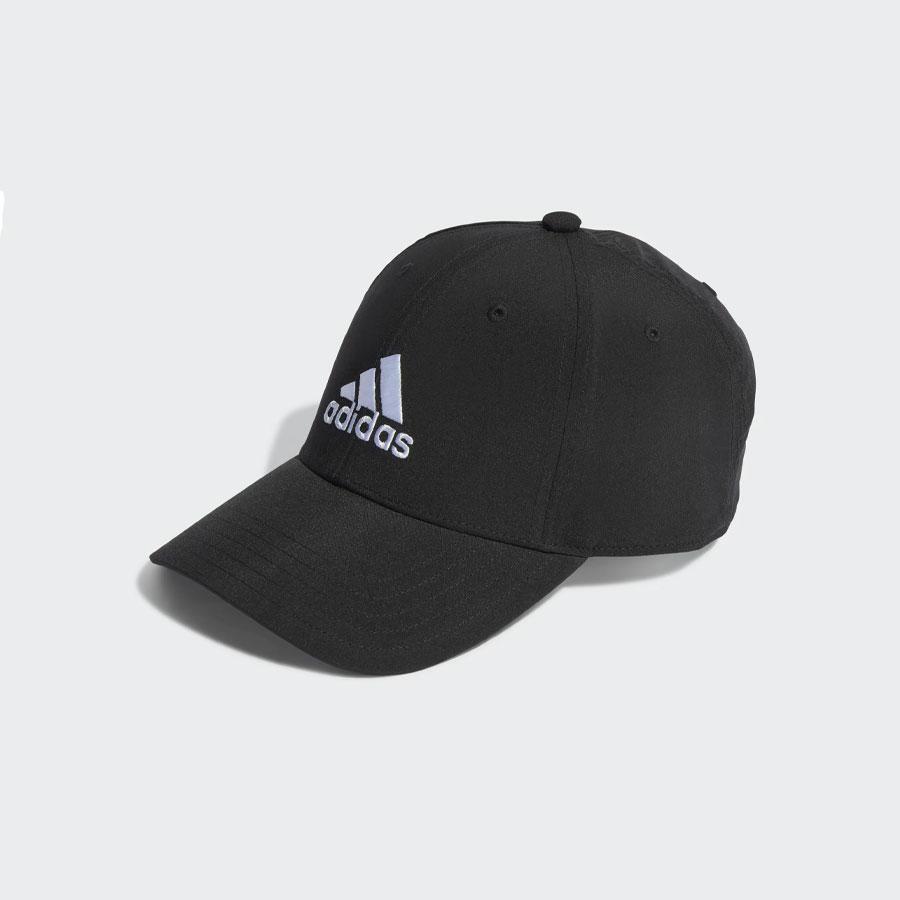 BBALLCAP LT EMB BLACK/WHITE