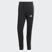 ESSENTIALS TAPERED PANT BLACK/WHITE
