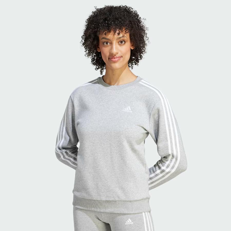 W 3S FL SWT MEDIUM GREY HEATHER/
