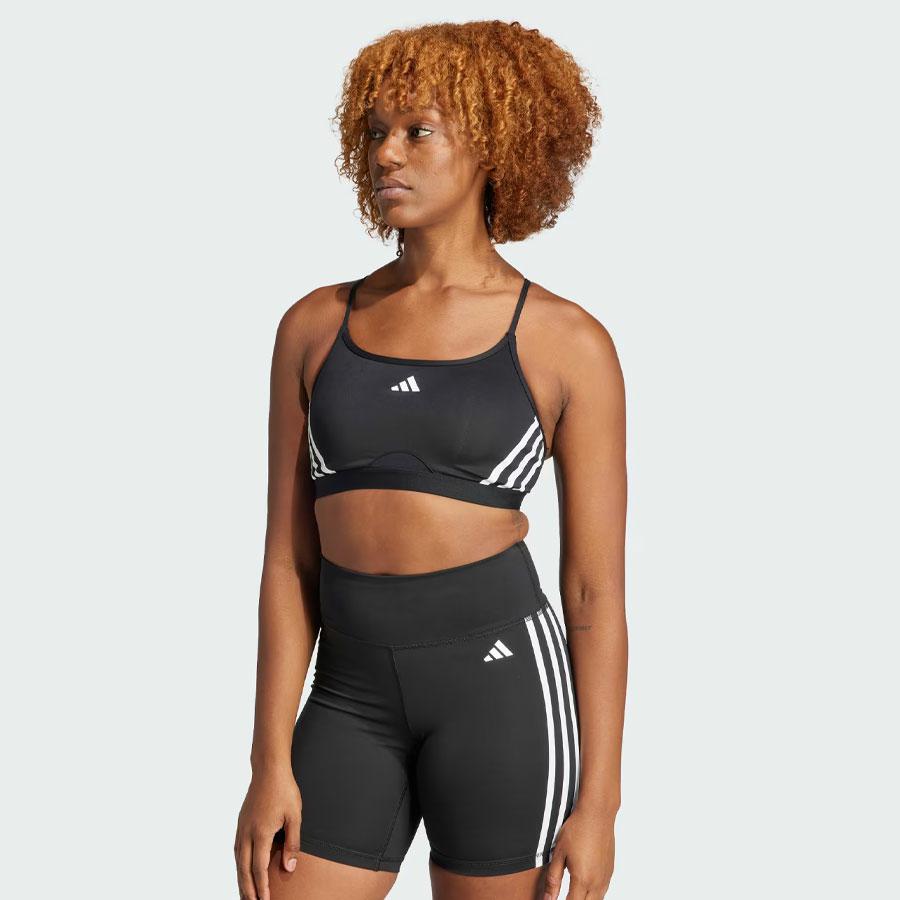AERCT LS 3S BRA BLACK/WHITE