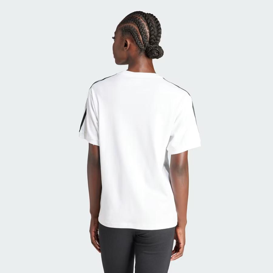 3 STRIPE TEE WHITE