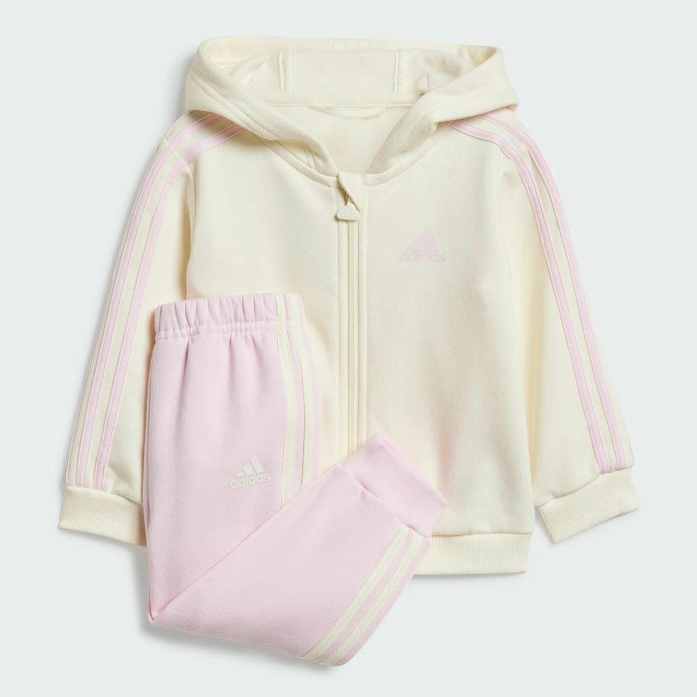 I 3S FZ FL JOG TOP:IVORY/CLEAR PINK