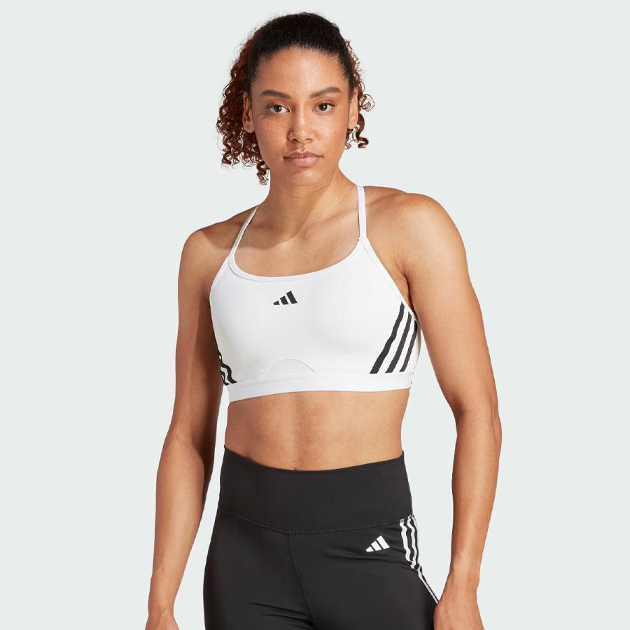 AERCT LS 3S BRA WHITE/BLACK