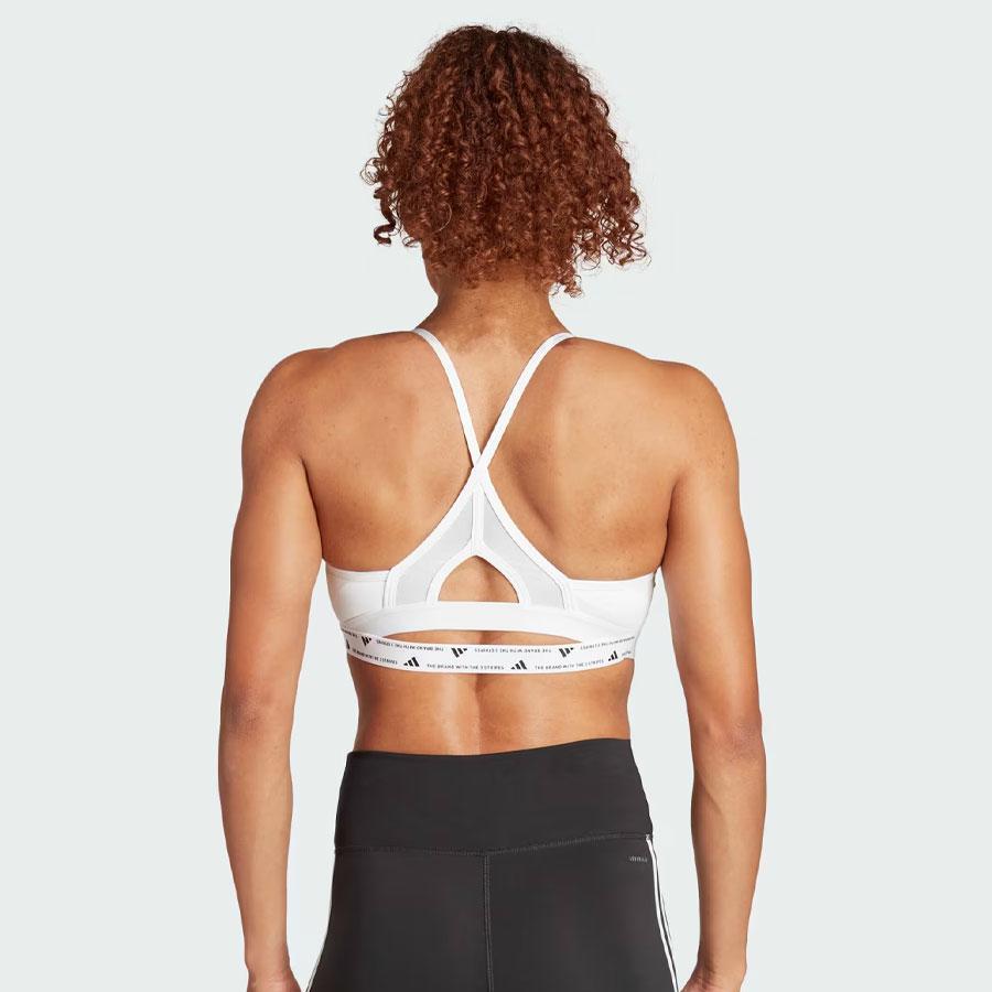 AERCT LS 3S BRA WHITE/BLACK