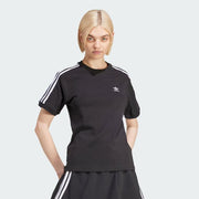 3 STRIPE TEE BLACK