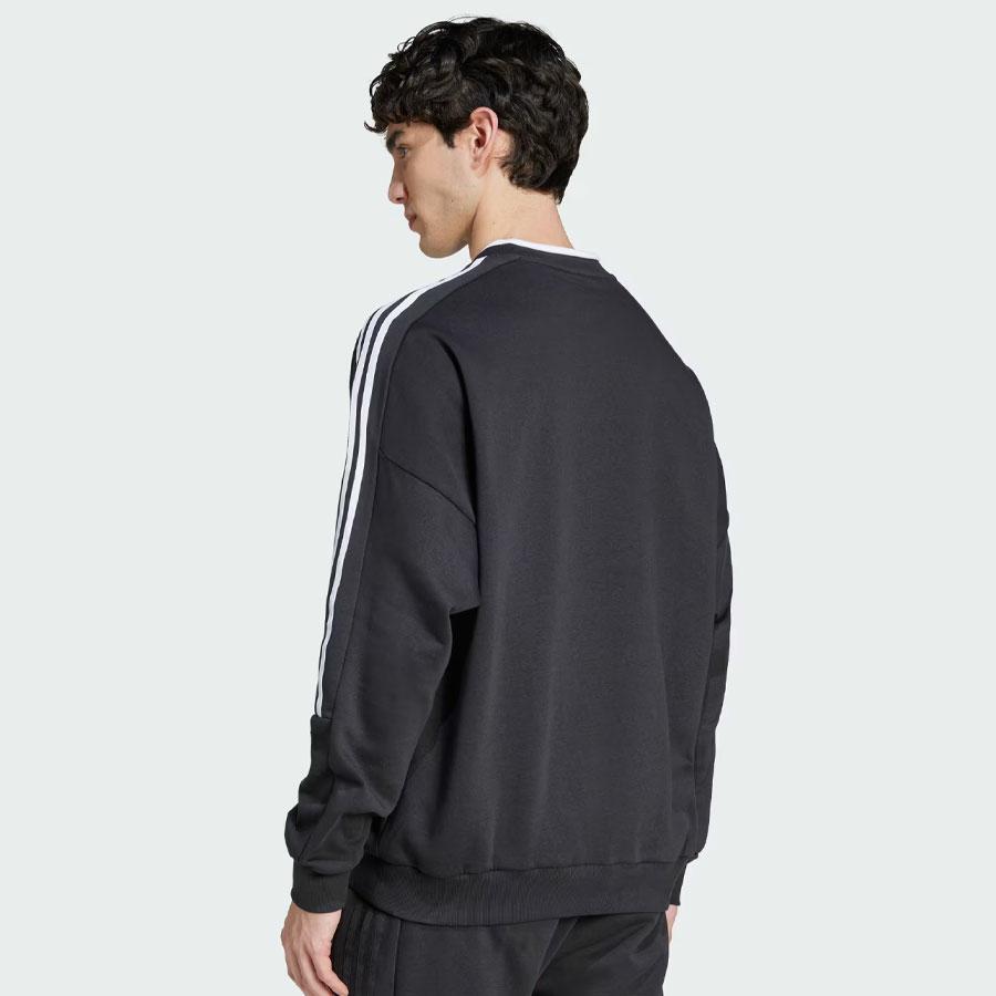 M TIRO FL CREW BLACK/WHITE