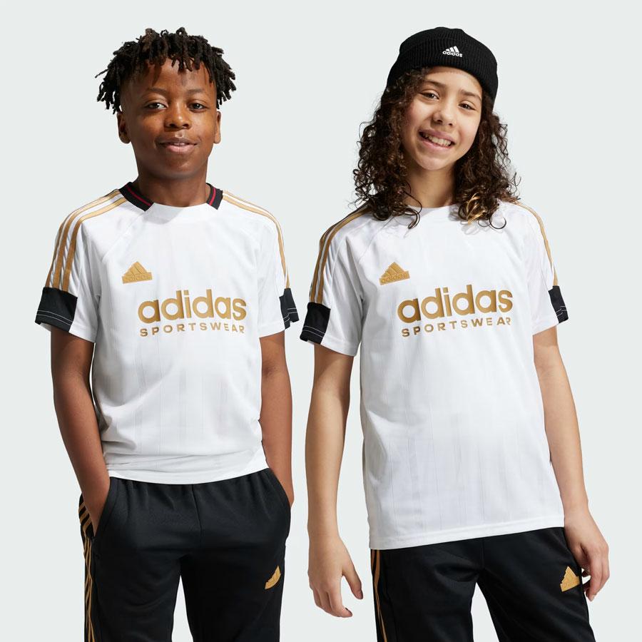 J NP TEE WHITE/BLACK/TMVIRE/S