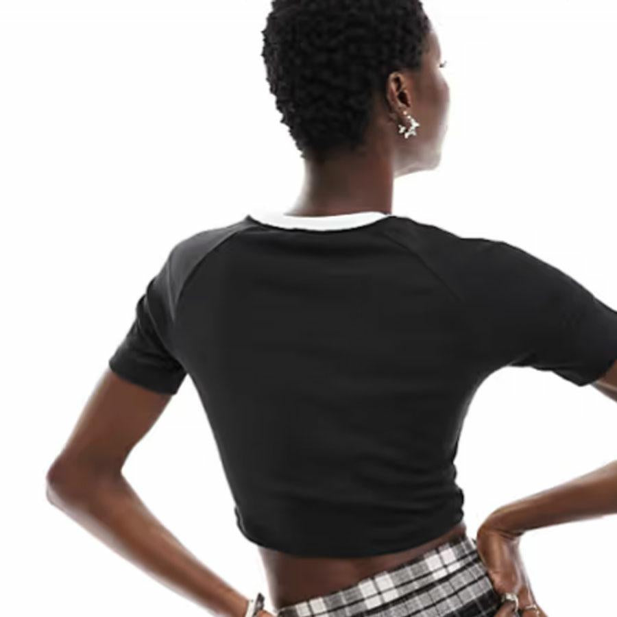 BABY JERSEY TOP BLACK