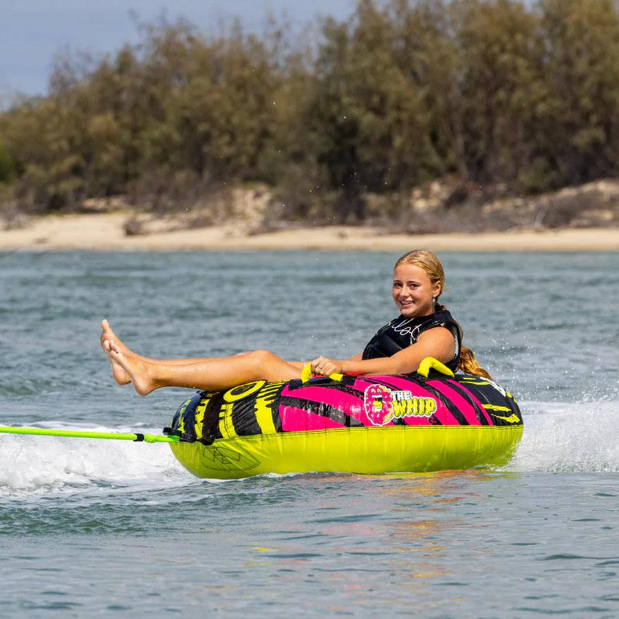 WHIP TOWABLE PINK/LIME