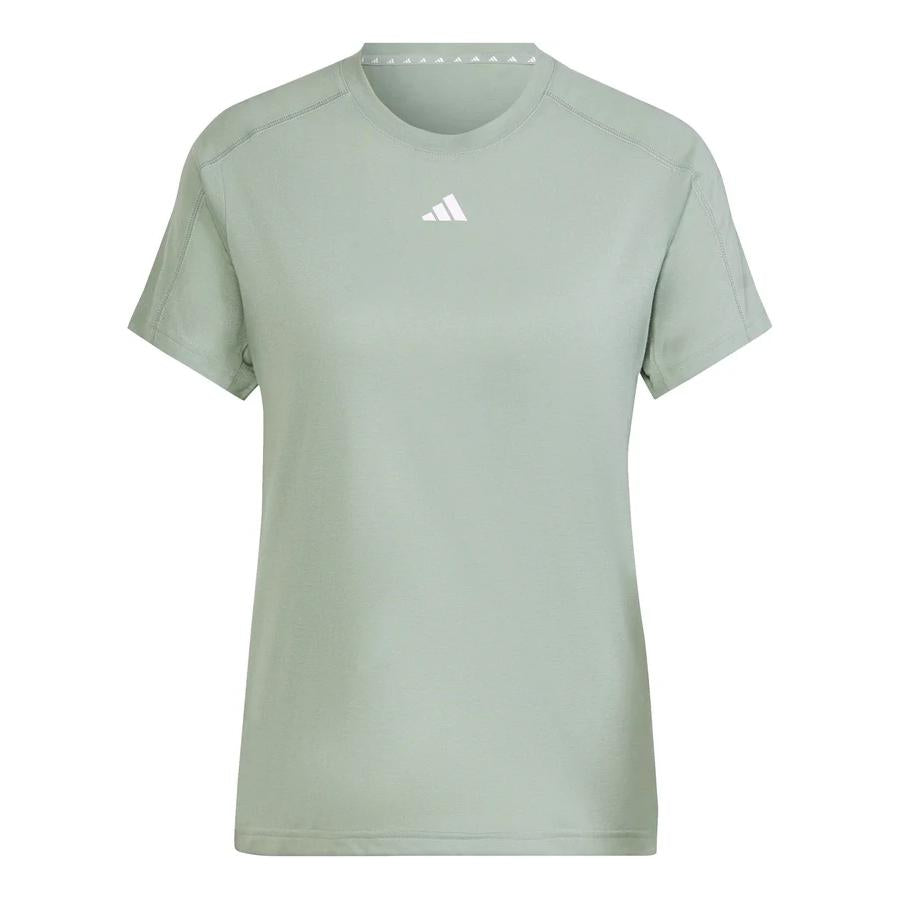 TR-ES CREW T SILGRN/WHITE