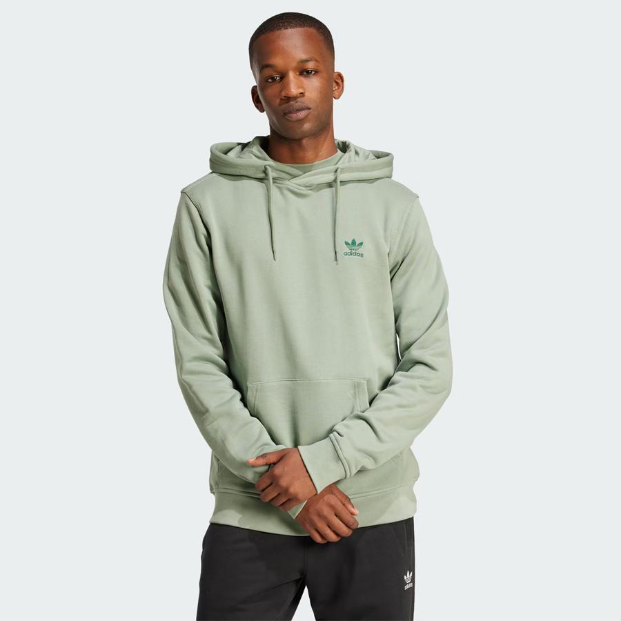 ESS HOODIE FT SILGRN