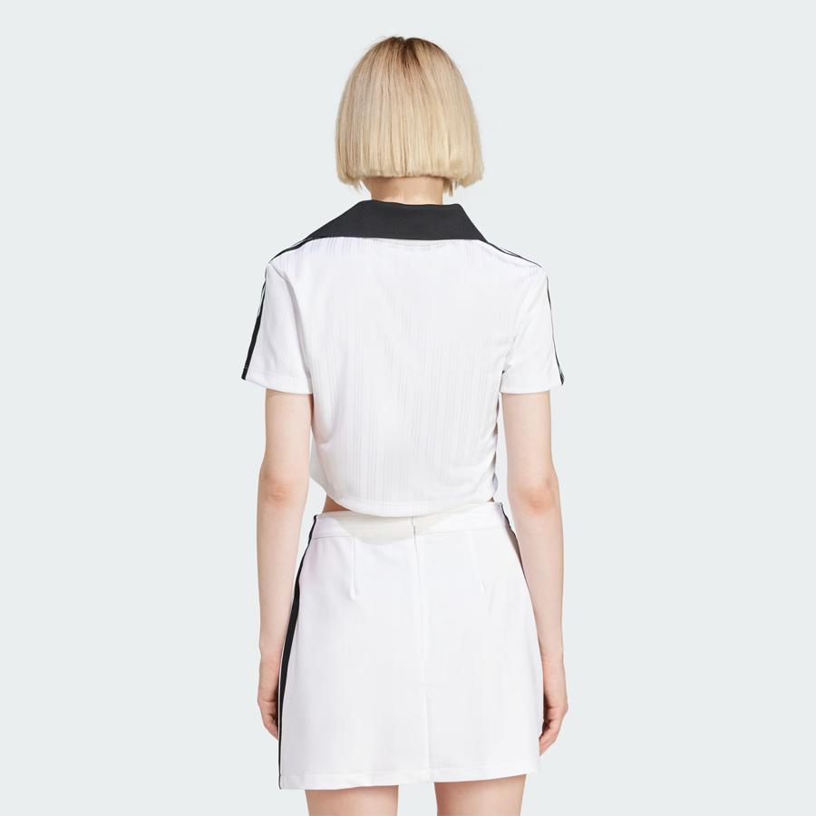 V-NECK POLO WHITE