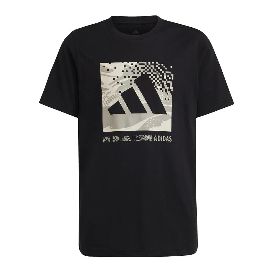 J CAMO LOGO TEE BLACK