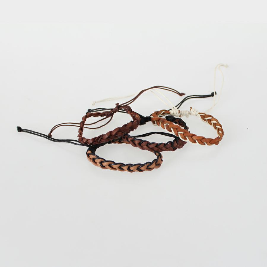 LEATHER BRACELET/ANKLET