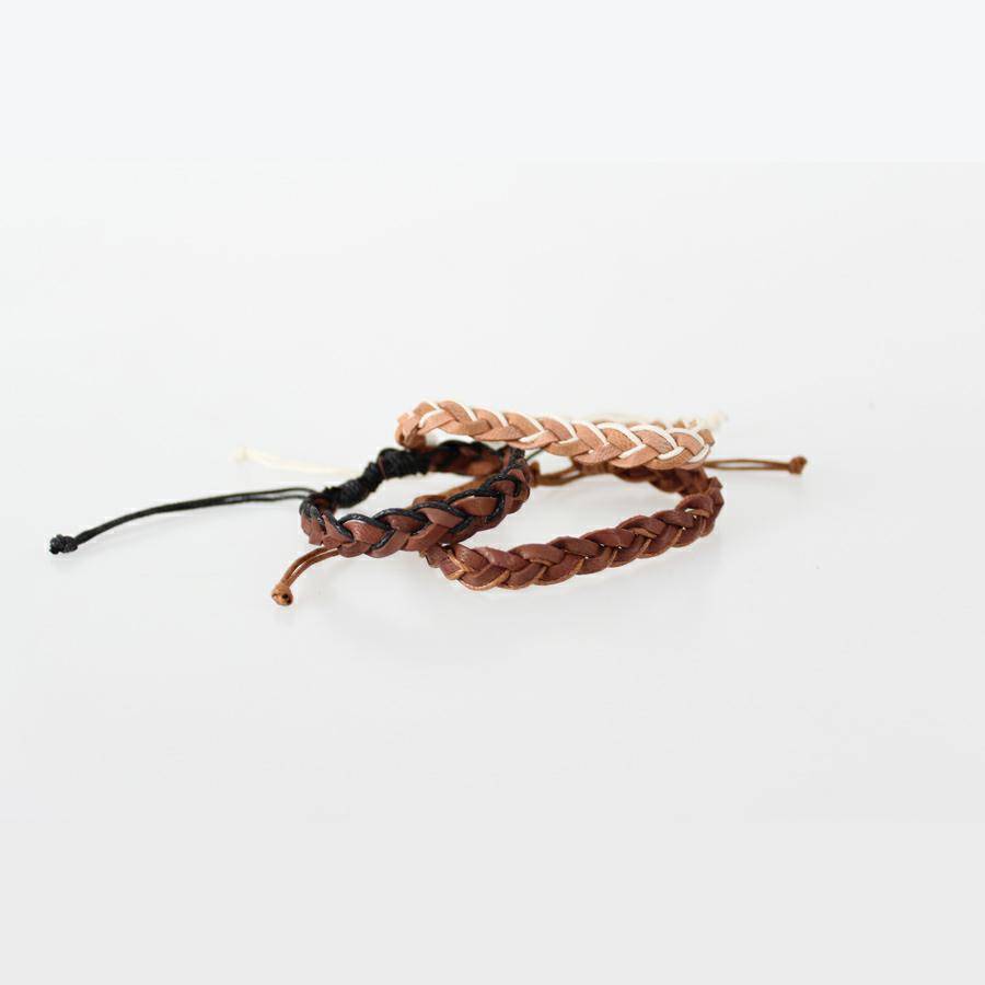 LEATHER BRACELET/ANKLET