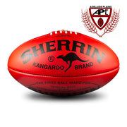 KB Game Ball Red - Adelaide Plains Football League (current logo ball)