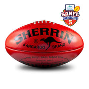 KB Match Football Red - SANFL Juniors (current logo ball)