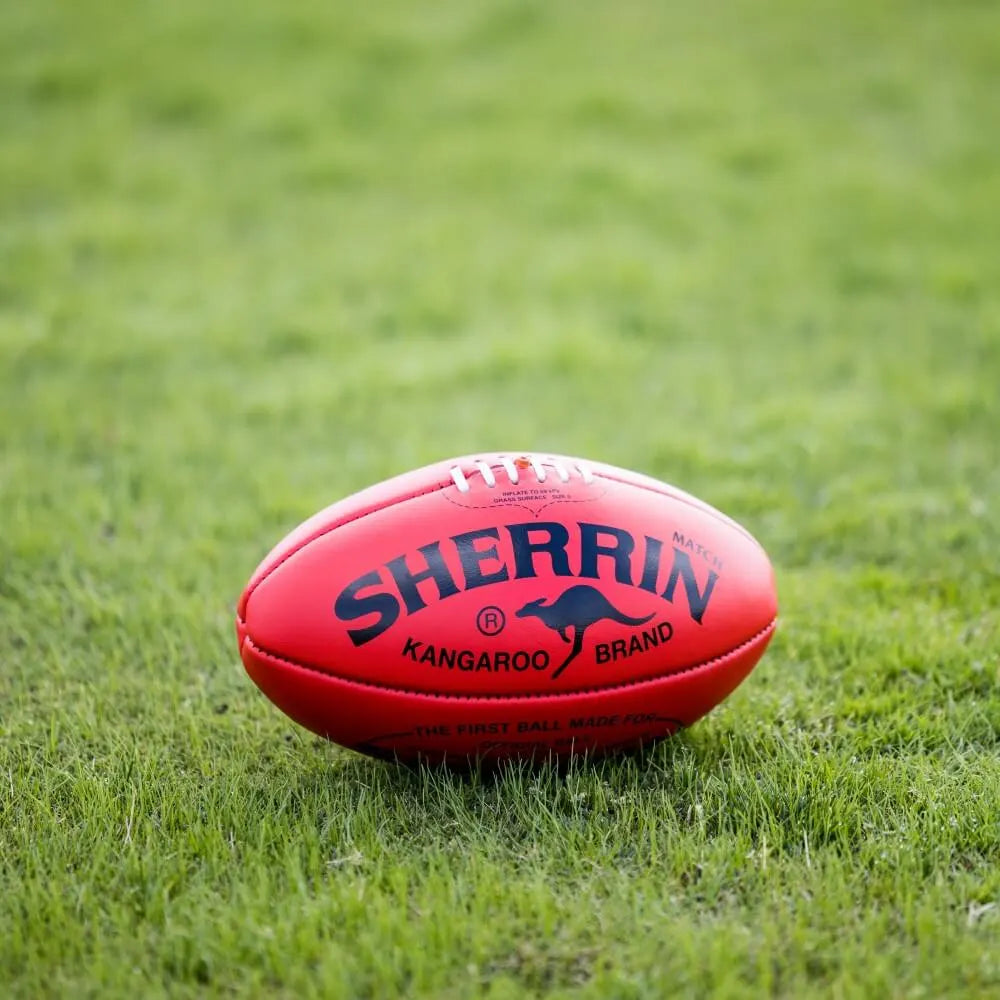Womens KB Match Football Red - Adelaide Footy League (current logo ball)