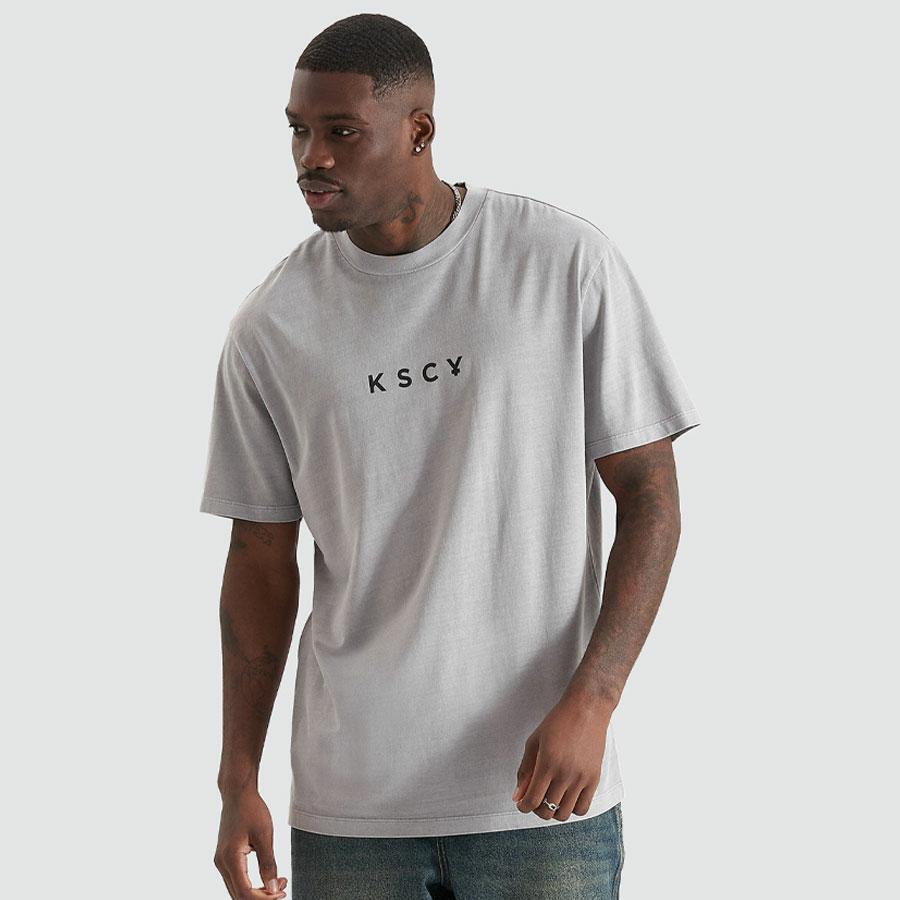 WATCHER RELAXED TEE PIGMENT SILVER SCONC