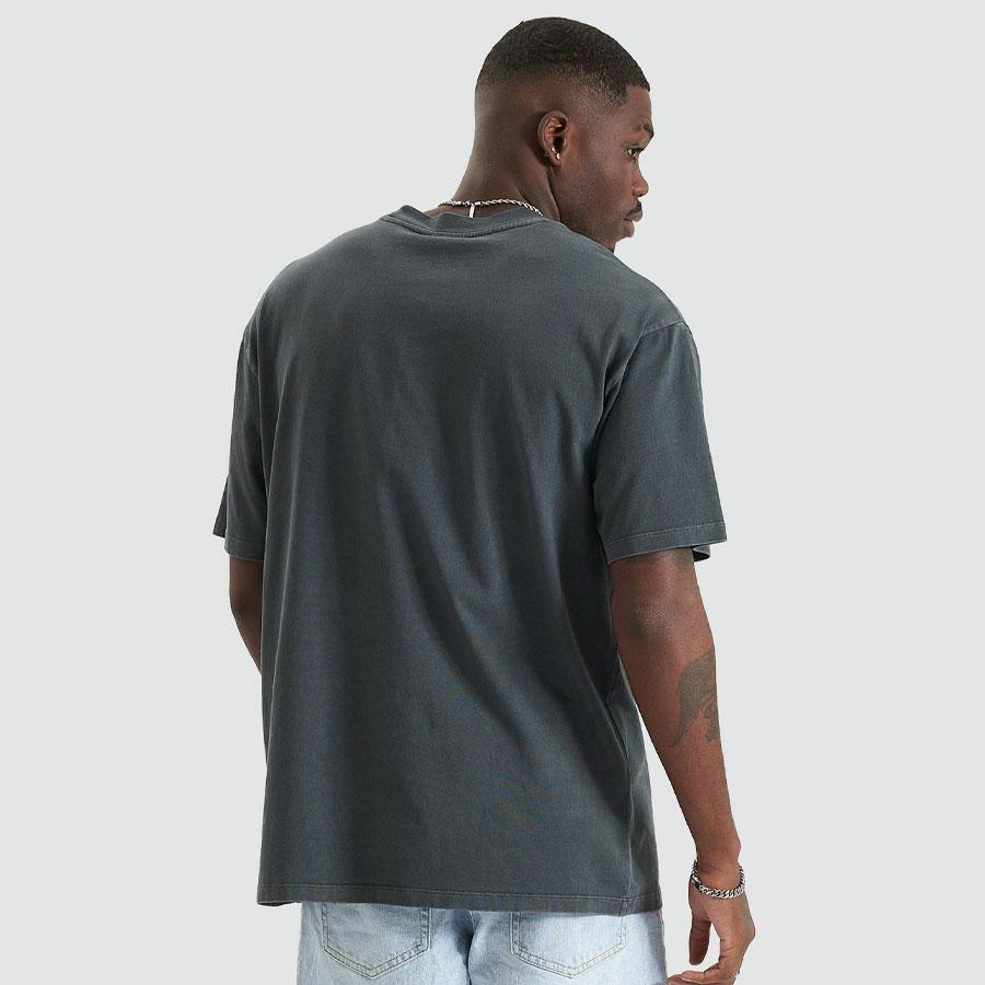 ABYSS BOX FIT TEE PIGMENT ASPHALT