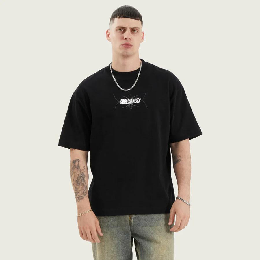 WISTMAN HEAVY STREET TEE JET BLACK