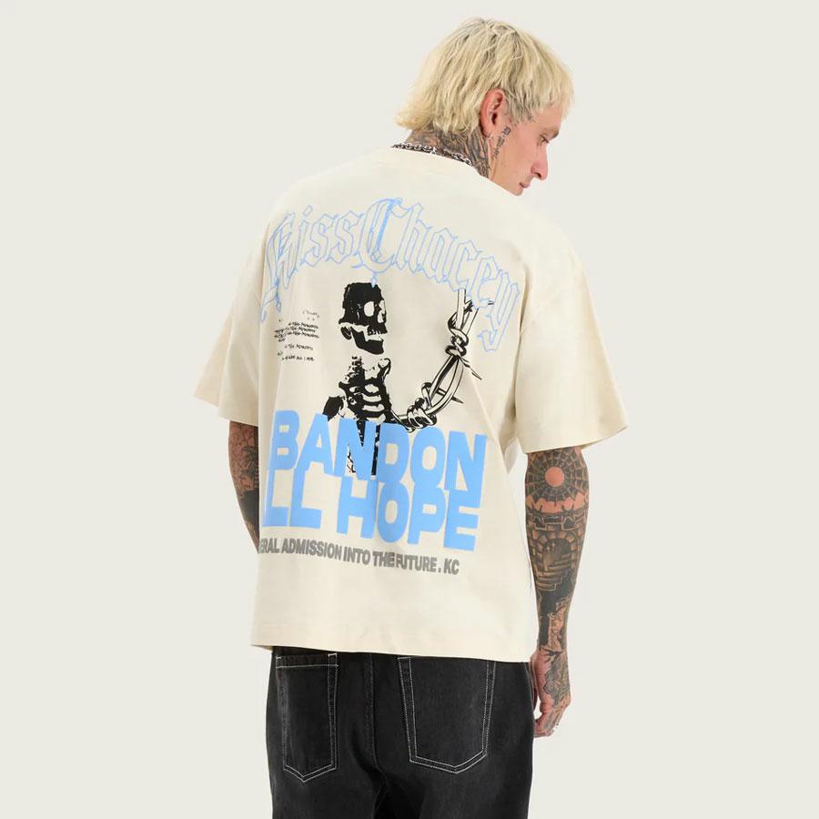 ABANDON ALL STREET TEE TOFU