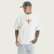 ATTACHED STREET TEE NATURAL WHITE