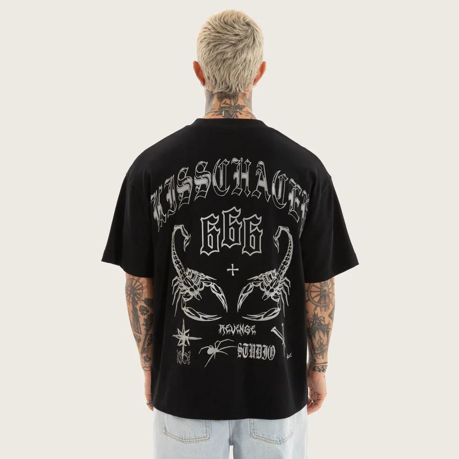THRIVE STREET TEE JET BLACK
