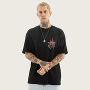 COVEN BOX FIT TEE JET BLACK