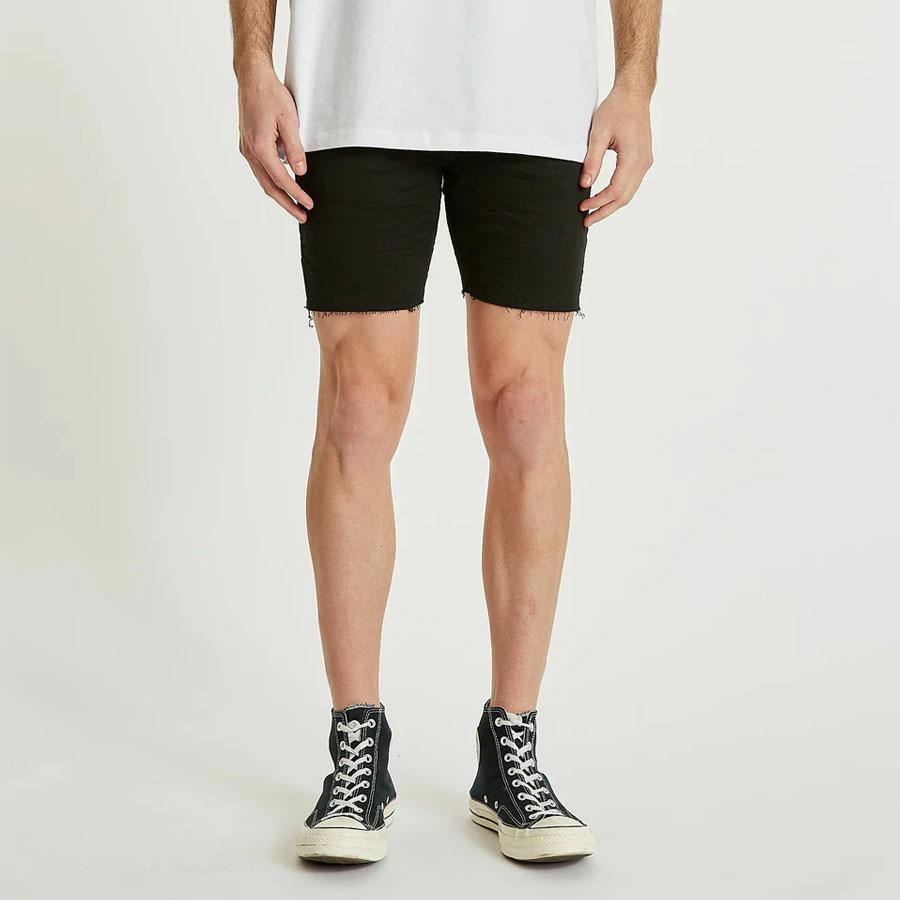 KS2 DENIM SHORT JET BLACK