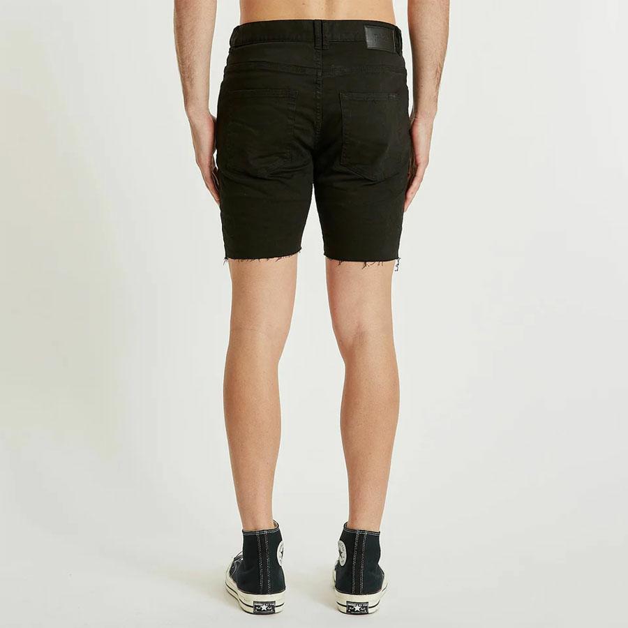 KS2 DENIM SHORT JET BLACK