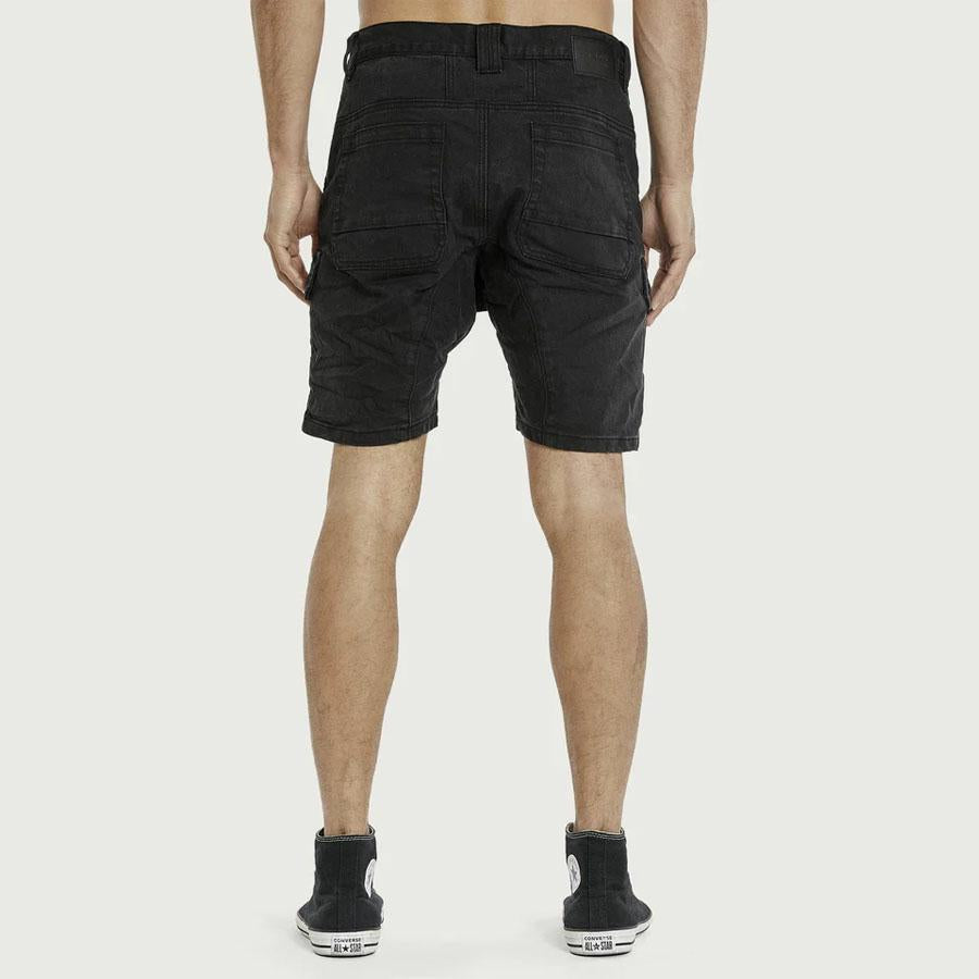 SALEM CARGO SHORT OBSIDIAN BLACK