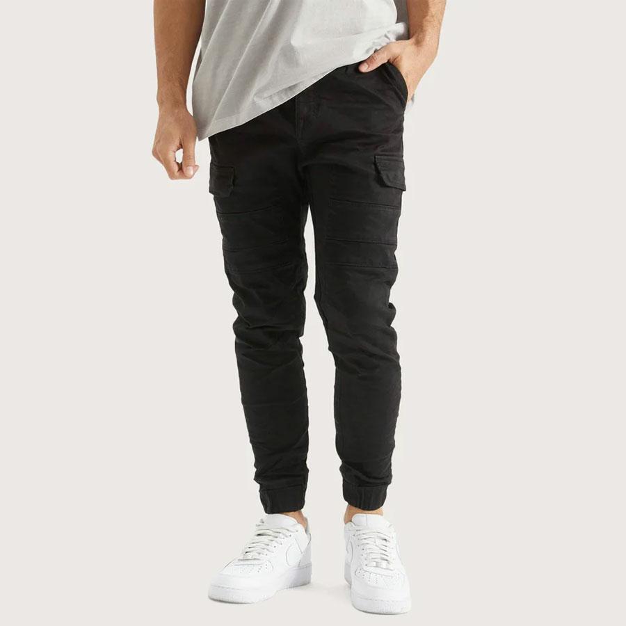 SALEM CARGO JOGGER VINTAGE BLACK