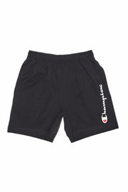 SCRIPT JERSEY SHORT BLK