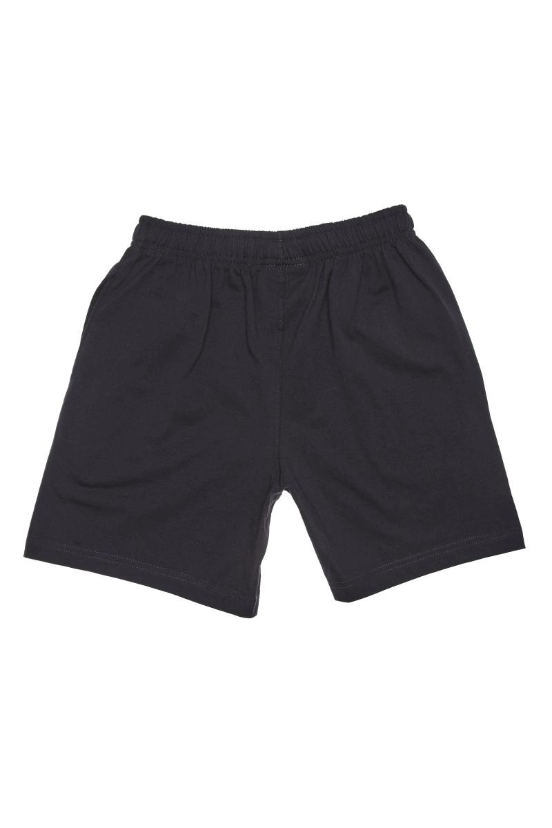 SCRIPT JERSEY SHORT BLK
