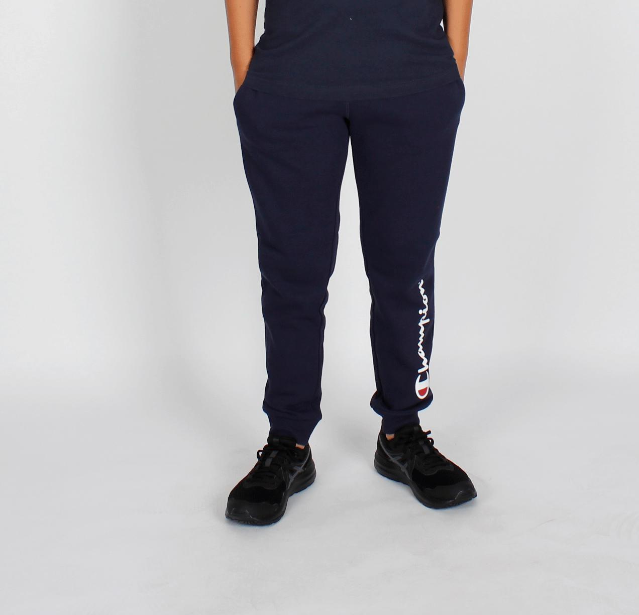 K SCRIPT CUFF PNT NAVY