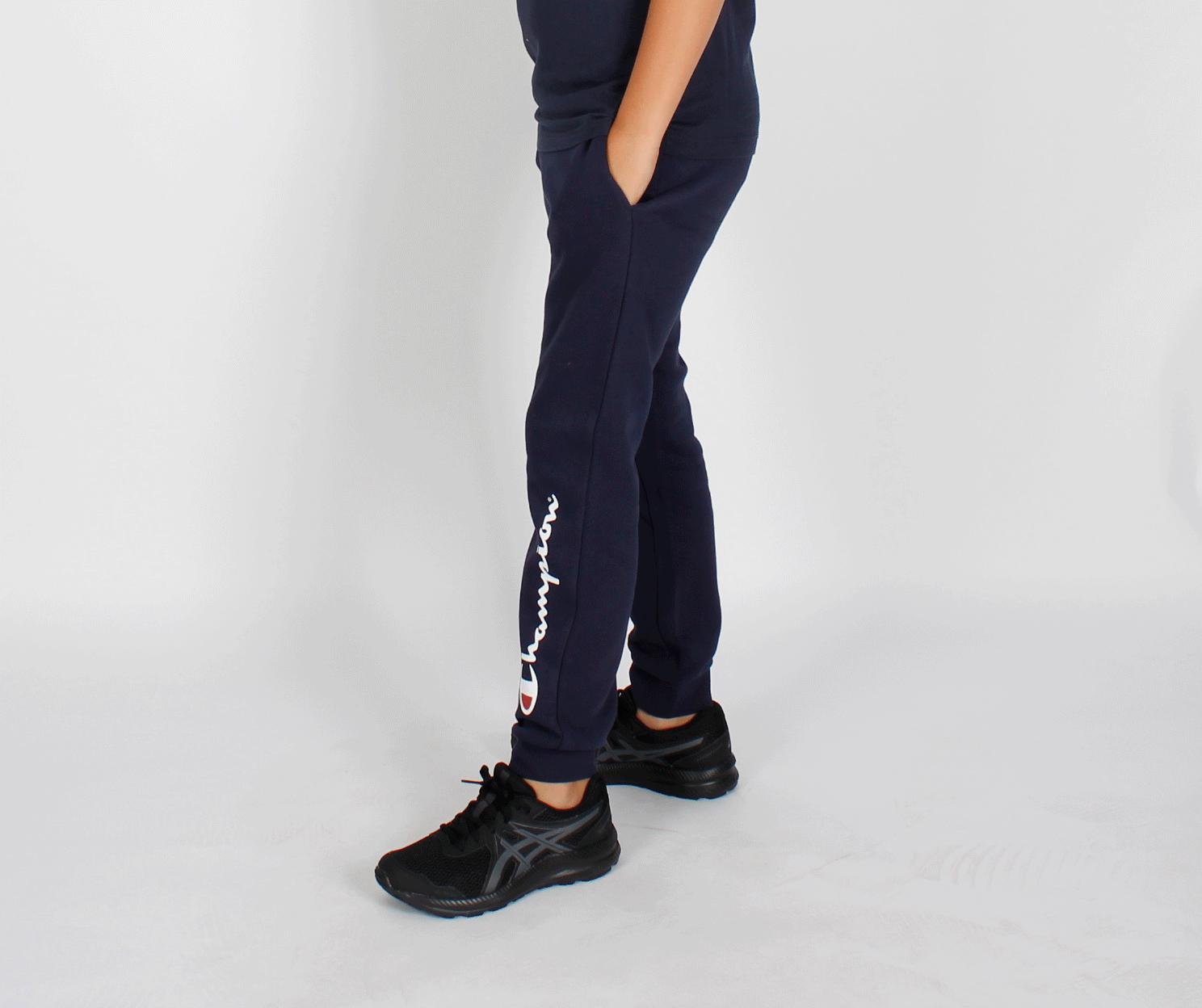 K SCRIPT CUFF PNT NAVY