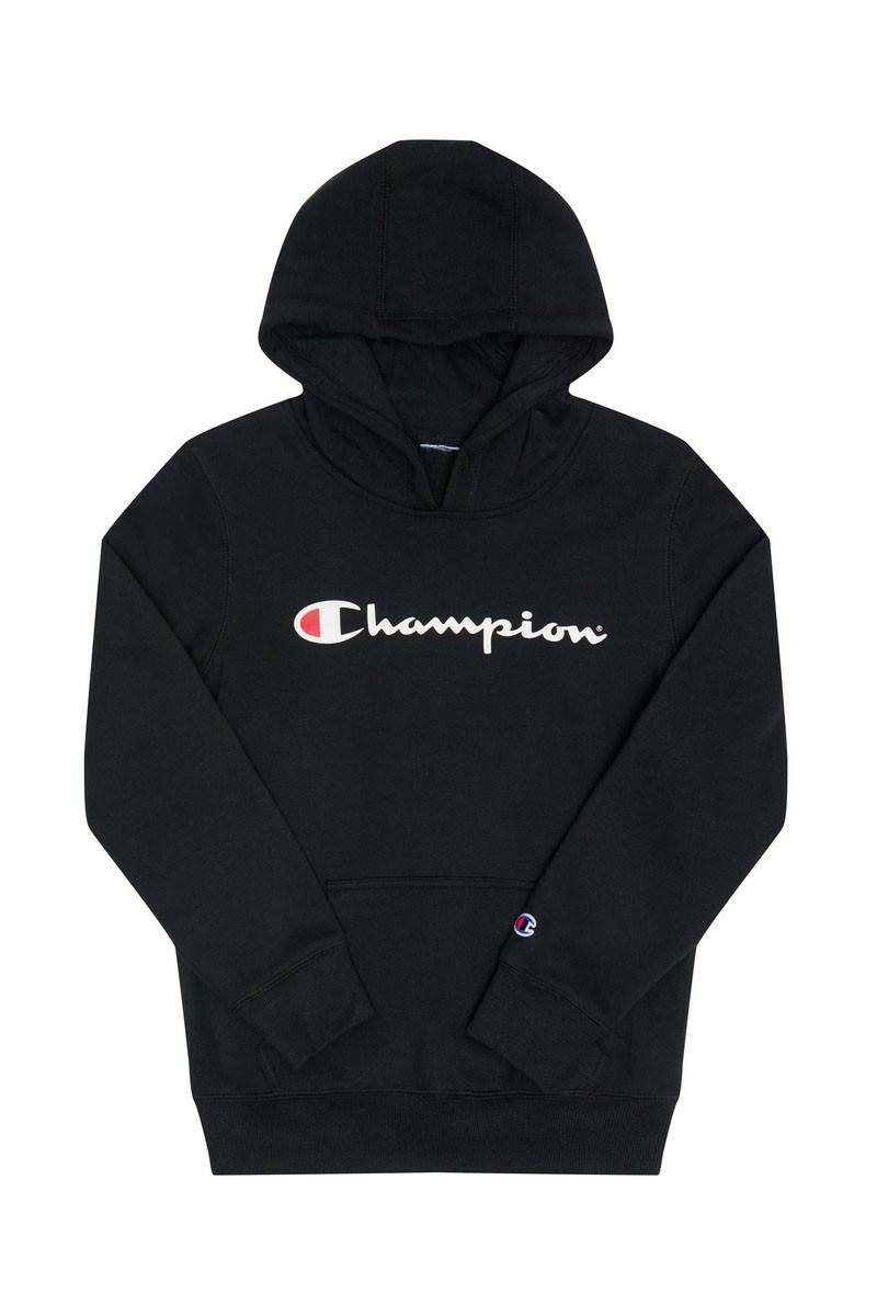 CHMPD SCRIPT HOODIE BLACK