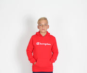 CHMPD SCRIPT HOODIE VERMILION