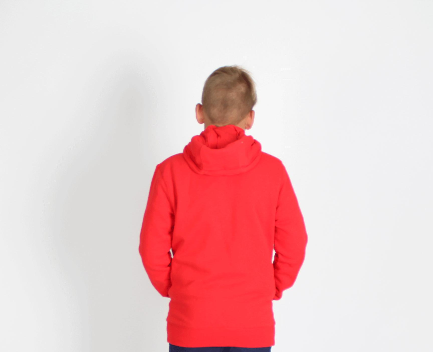 CHMPD SCRIPT HOODIE VERMILION