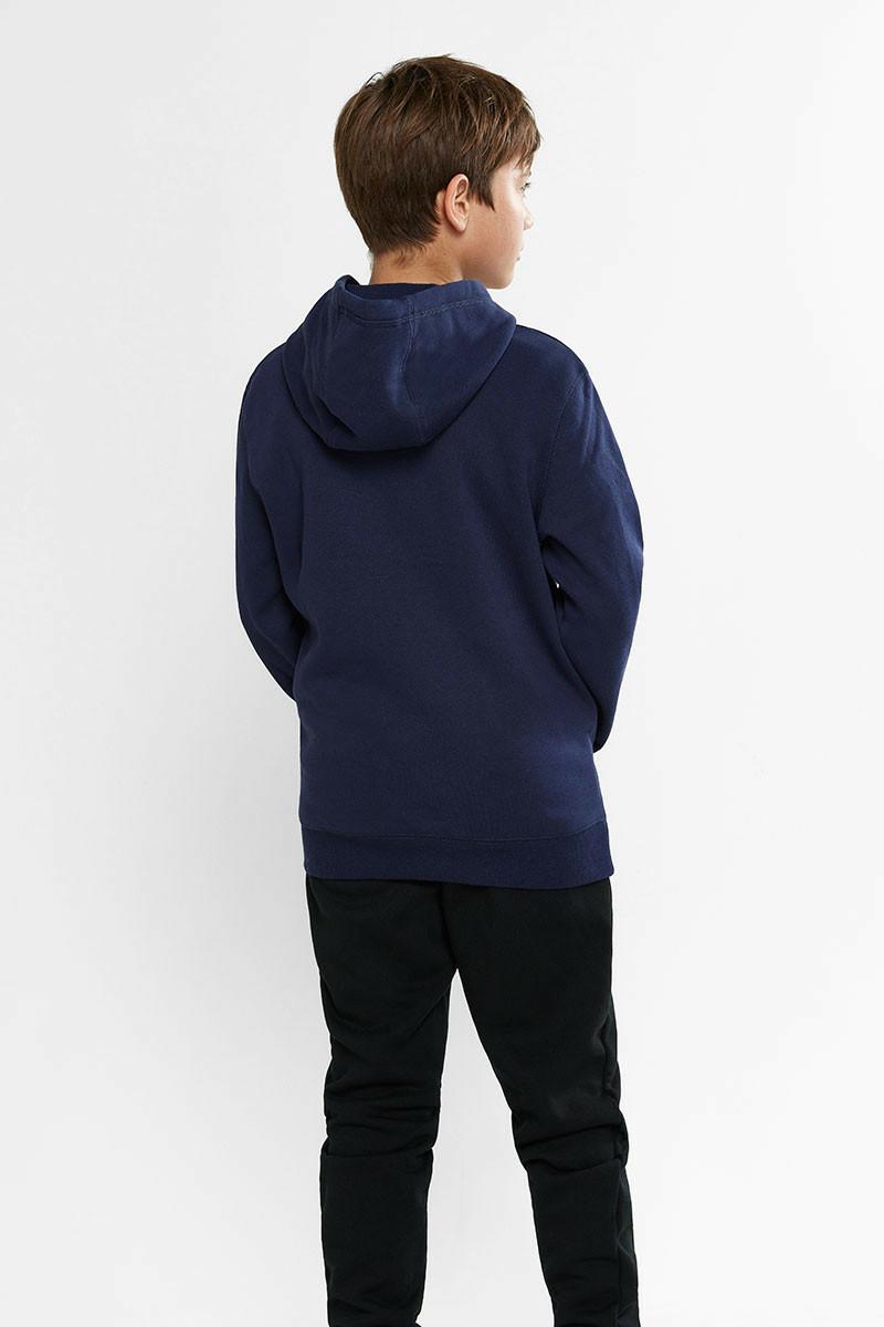 CHMPD SCRIPT HOODIE NAVY